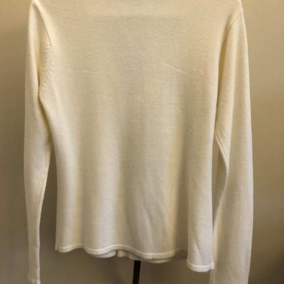 Quo Vadis Vintage Beige Cardigan with beads - Picture 4 of 4